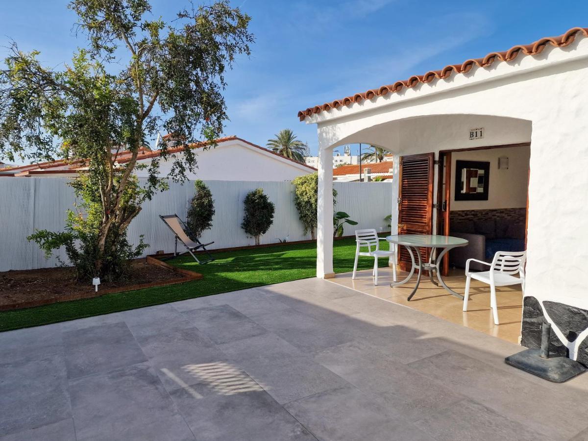 Acogedor Bungalow En Playa Del Ingles Kültér fotó